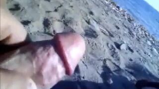 Beach Wankers Caught on Cam