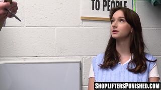 ShopliftersPunished.com - Melanie Marie's deep drilling by officer Jack Vegas