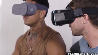 See what happens when Kenzo Alvarez and Benjamin Blue watch VR porn together