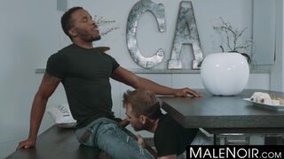 MaleNoir.com - Wild anal fucking session with Pheonix Fellington and Max Adonis in ro