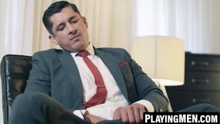 PlayingMen.com - Rocky Vallarta and sex sub ass drilling and cock jerking