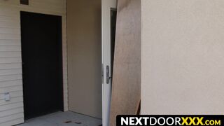 NextDoorXXX.com - Handsome hairy jock got his tight ass smashed hard and fast by a mu