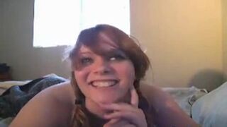 Redhead Holly's Solo Webcam Show