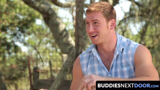 BuddiesNextDoor.com - Hot muscle hunks with big cocks engage in raw and intense bareb