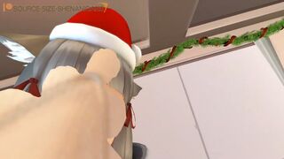 [Vore Animation Fetish]  'Festive Feline Snack