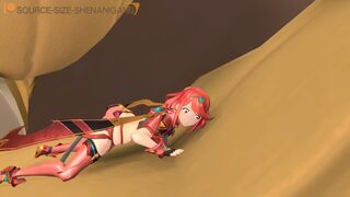 [Giantess Vore Fetish] Pyra Gets Eaten Too - Public