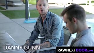 RawNextDoor.com - Gay Scott Finn's eagerness to suck off hung twink Danny Gunn