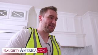 Jennifer White gets bored so she fucks the handyman