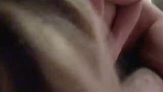 British Girl's Blowjob in a Hotel Room