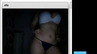 Busty British Girl on Chatroulette