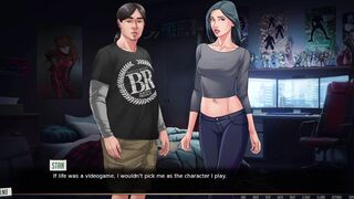 [Gameplay] Our Red String Part 5 | Lena Become Lewd Model