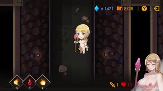 [Gameplay] EP2: Shalith Got Fucked by a Zombie Dog [Escape Dungeon - Hentai PC Gam...
