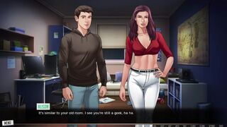 [Gameplay] Our Red String Part 3 | Ian Seducing A Busty Girl
