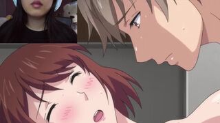 Hentai Anime: Being Naughty At Work Under The Desk