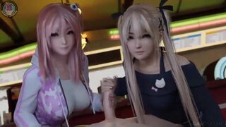 Doa Porn Marie Rose and Honoka