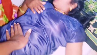 Desi bhabi cheating husband fucking husband's small stepbrother.telugu dirty talks.