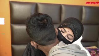 Bengali Hijab Girl Hardcore Sex with Indian Hot Boy! Vagina Fuck