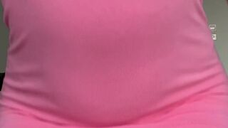 Curvy Petite Popping Tits Out of Her Dress