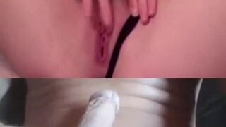 Horny teen makes me cum on chat