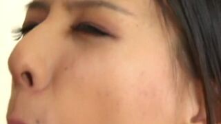 Hot Japanese Babe Double Blowjob and Threesome Fucking