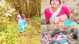 Telugu-Honey-Lips - Desi outdoor forest sex. Fucking my wife step mom telugu dirty talks.