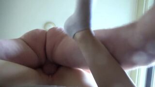 Babe Takes Huge Cock in Hardcore Doggystyle Fuck