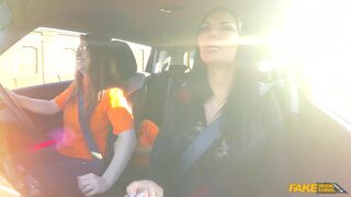 This is how you have a THREESOME in a small car FULL VIDEO -