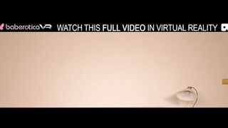 Baberotica VR - Solo perfect blonde Blanche Bradburry with big tits masturbates in VR.