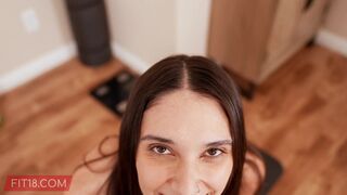 Aria Sloane - I Creampie A Tall Italian Model During Her Casting - 60FPS POV