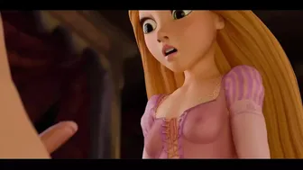 Rapunzel Gets A Little Bit Naughty With Her Guests Dick ( Cartoon Parody )