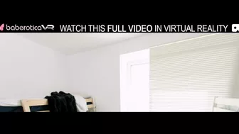 Baberotica VR - Solo Sexy Model Nicole2 Enjoys A Passionate Orgasm In VR.