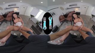 Over Flowing VR Porn Creampie Pounding With Gianna Grey