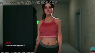 [Gameplay] A.O.A. Academy #142 • Petite asian covered in hot and sticky jizz