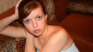 Young Libertines - Aesthetic babe with small tits Simona fucked on the hidden cam