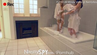 Lesbian Nanny Caught Fucked In Front Of Girlfriend