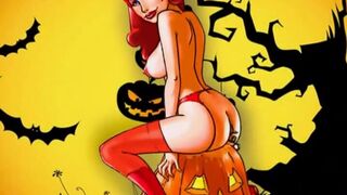 Halloween famous hentai