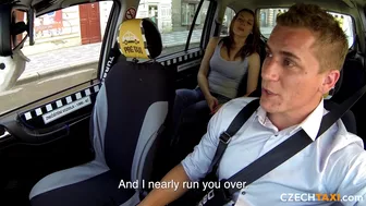 Czech Taxi E18: Beautiful Nympho Squirts