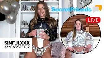Secret Friends - SinfulXXX Sensual Ambassador Eveline Dellai for SecretFriends