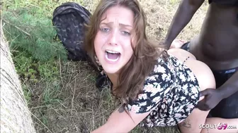 Cuckold Let Black Stranger Fuck His GF And Join In Threesome