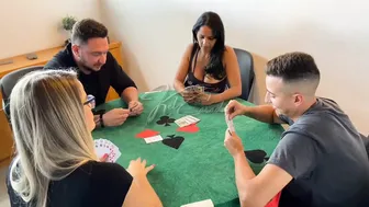 Faphouse - The Card Game Ended Up Becoming A Couple Exchange.