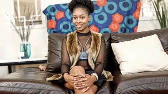 Amateur Hot Black Model  To Fuck White Agent At Job Interview