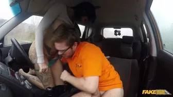 Fake Driving School - I Emptied my Balls into her ASSHOLE -