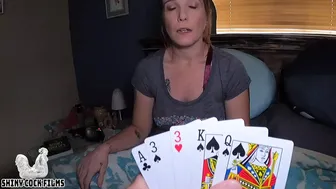 Jane Cane - Strip Poker With My Stepmom - Full Video - Shiny Cock Films, Jane Cane