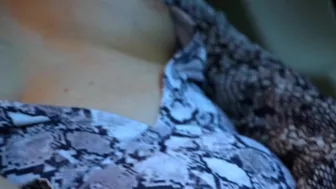 Milf can't wait to get home and masturbates on the road