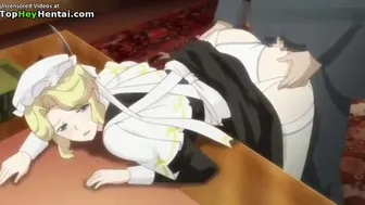 Hentai Busty Girl In Stockings And Uniform Hot Sex