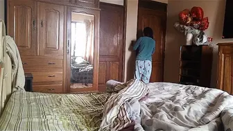 sister-in-law fucked fast while her husband showers