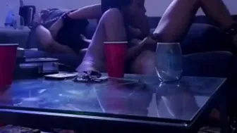 Cuffed, Blindfolded, And Surprised By A Big Cock!