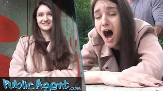 Public Agent - - College Art Student With Natural Tits Dares To Have Sex Outside For First Time