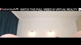 Baberotica VR - Solo Hot Blonde Girl Coco Shows Off Her Perfection In VR.