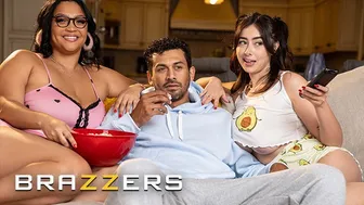 Brazzers - Horny Girls Ashlyn Peaks & Chloe Surreal Compete For Their Share Of Alex